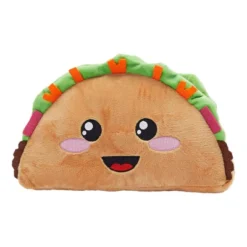 Smiley Soft Taco Stuffed Animal, Comfort Food Plush Toys For Gifts, Collectibles (Brown, 10 In) -Kids Toys Store GUEST f064ba12 08de 450b ae03 8df4131fdf9a