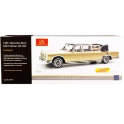 1965-1981 Mercedes Benz 600 Pullman Landaulet Limousine Convertible W/Functional Softtop Gold Ltd Ed 1/18 Diecast Model Car CMC -Kids Toys Store GUEST f29a5b23 f64d 431f 9f23 fa6aaa78249d