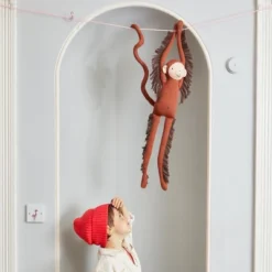 Meri-Meri Meri Meri Baboo Monkey Large Toy (Pack Of 1) -Kids Toys Store GUEST f4995bf2 d8a1 4859 b030 de436fc6f32c