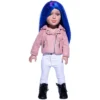 I'M A GIRLY Light Pink Faux Suede Jacket Outfit For 18" Fashion Doll -Kids Toys Store GUEST f6ba8029 c9be 4479 a697 217d2066aaaf