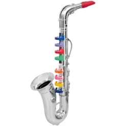 Link Ready! Set! Play! Saxophone With 8 Colored Keys Musical Instrument Early Education Toy For Kids -Kids Toys Store GUEST fa7a47c2 3c7a 4789 90e2 74e63ddc6242